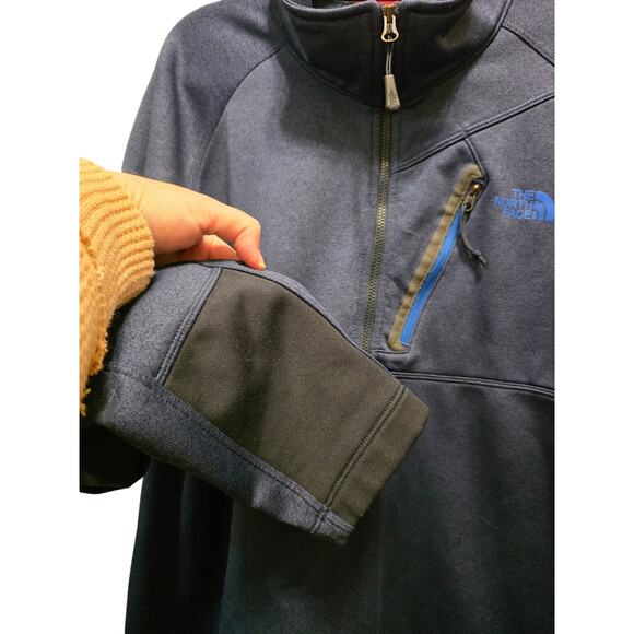 THE NORTH FACE Men's Canyonlands Size LARGE 1/2 Zip Pullover Fleece - Picture 5 of 8